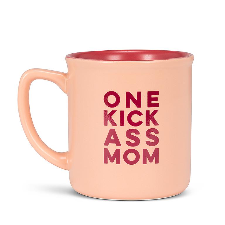 One Kick Ass Mom 15 oz Mug