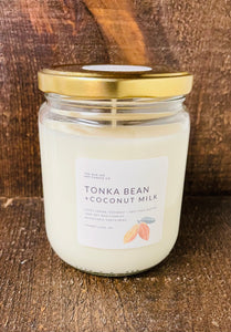 Tonka Bean + Coconut Milk Soy Candle