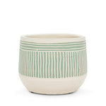 Load image into Gallery viewer, Small Etched Planter -Green
