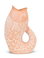 Load image into Gallery viewer, Small Gurgling Fish Vase, 7.5&quot;H
