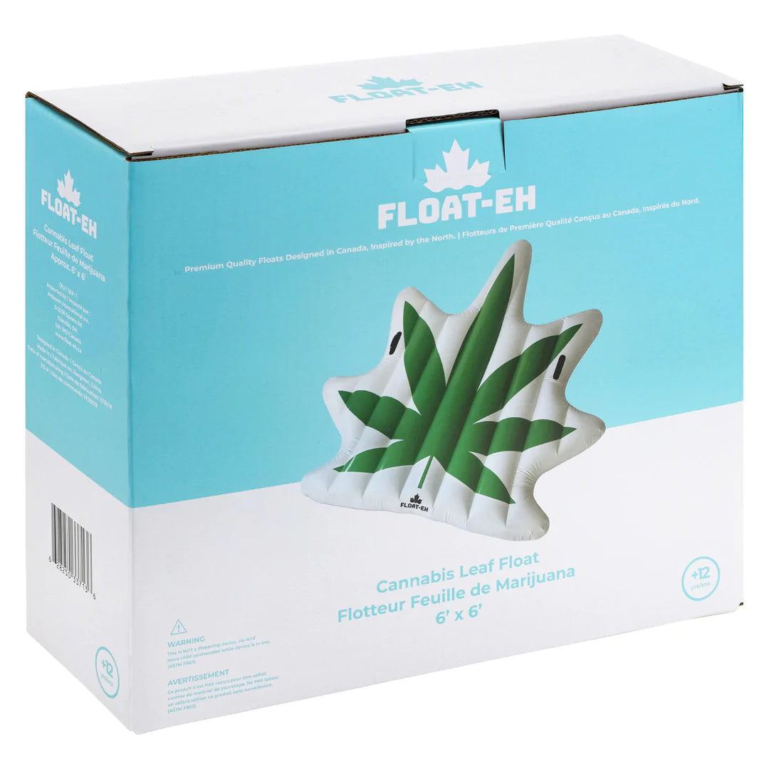 Dope Float - Giant Inflatable Cannabis Leaf Pool Float