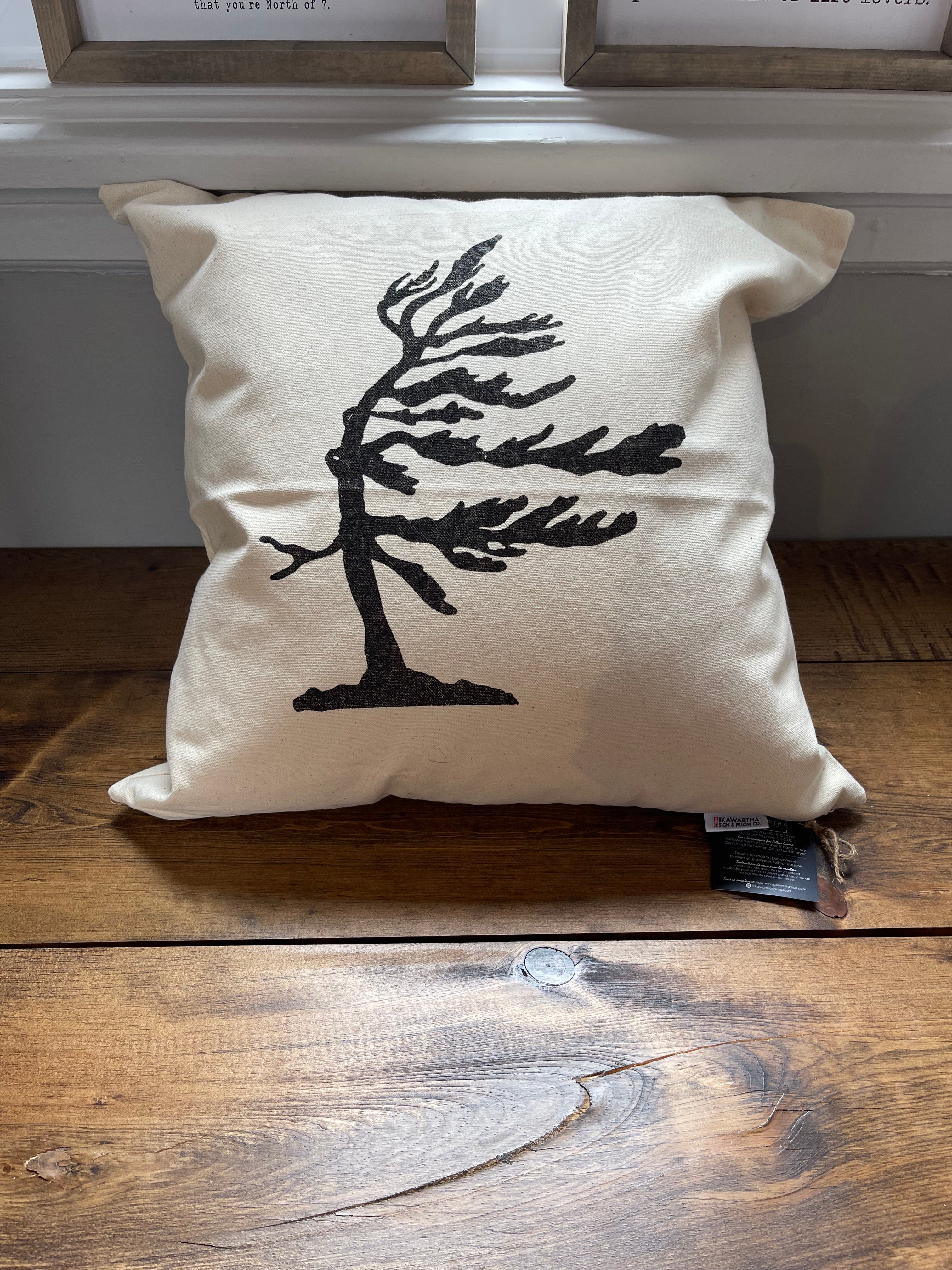 Windswept Pine pillow