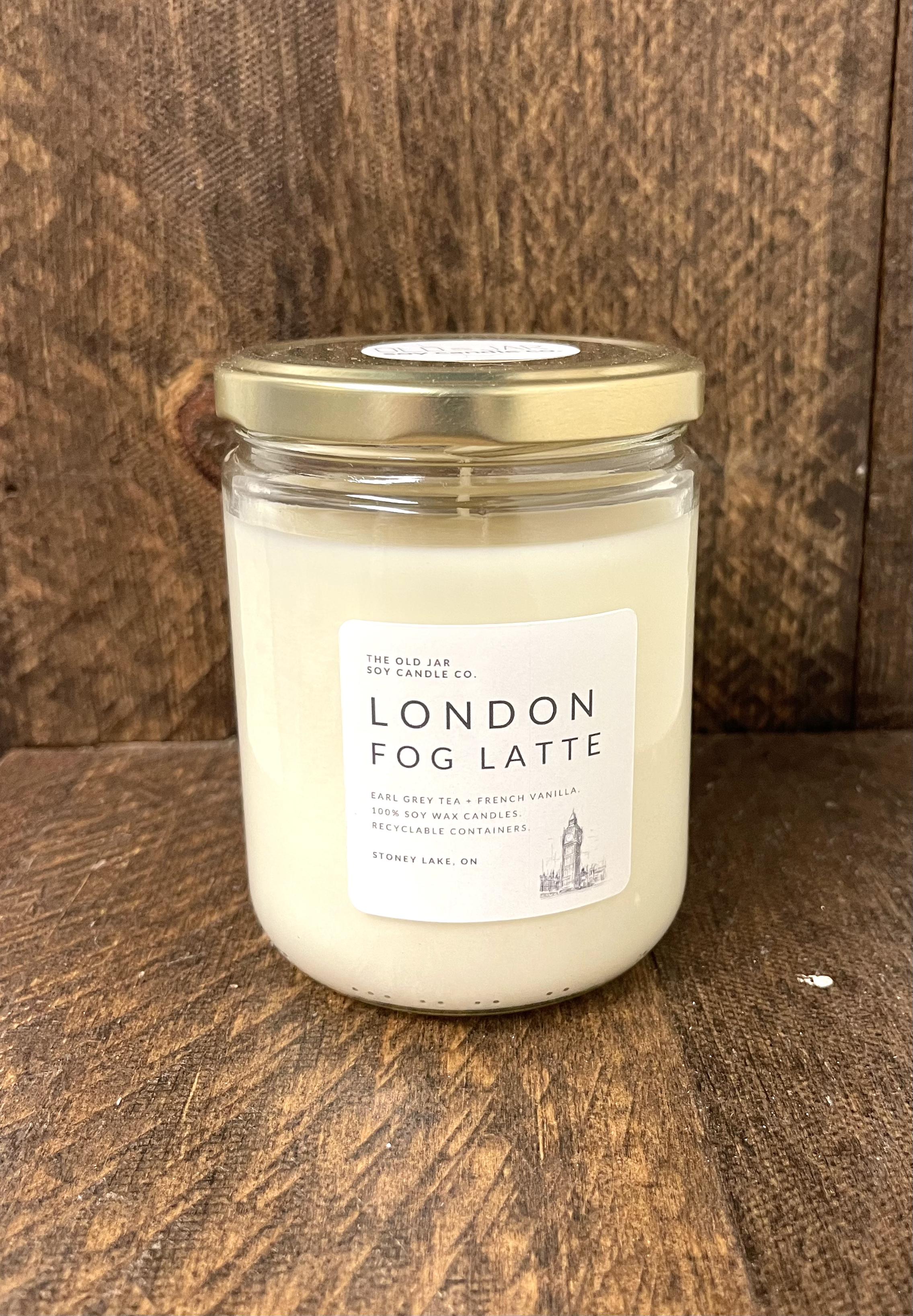 London Fog Latte Soy Candle