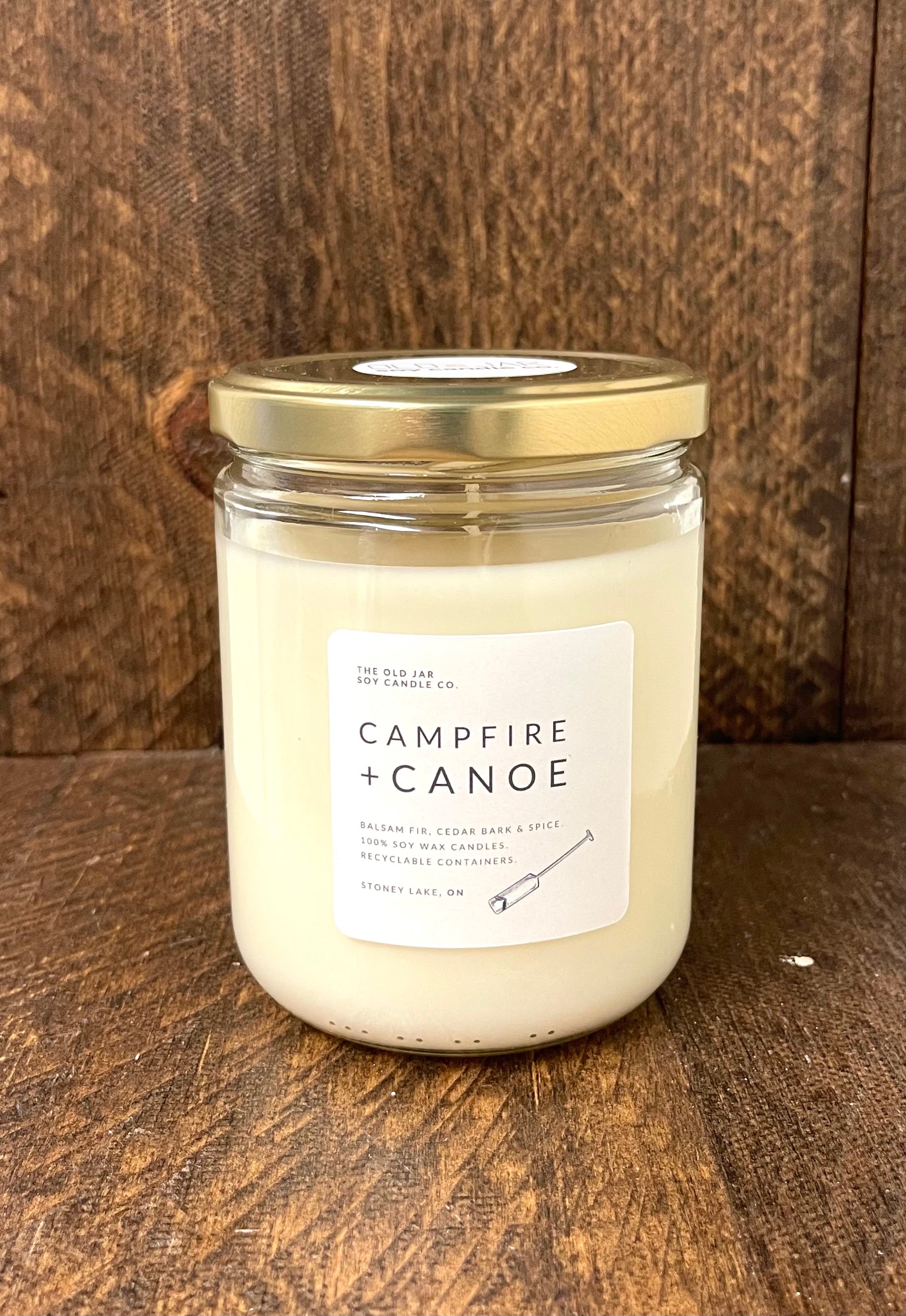 Campfire + Canoe Soy Candle