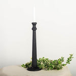 Load image into Gallery viewer, Black Wood Candle Holder, 3 sizes
