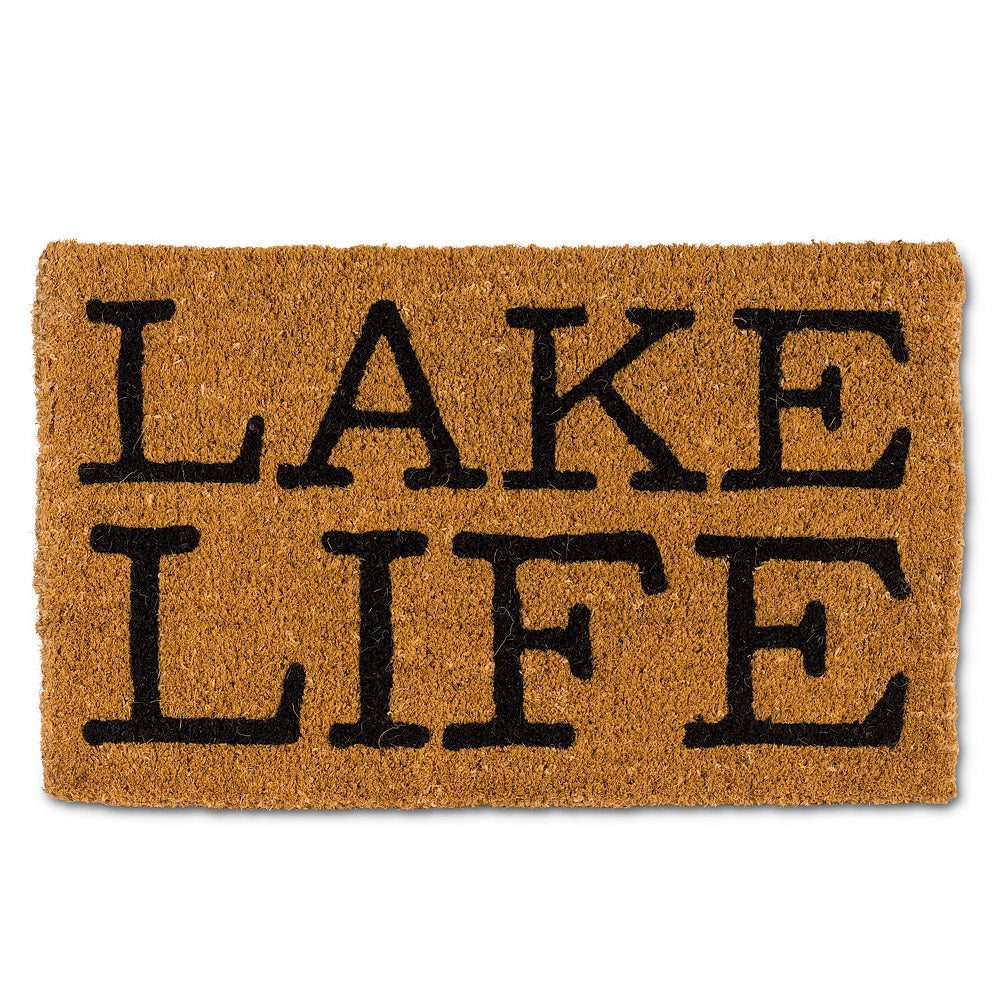 Lake Life Doormat 18X30"